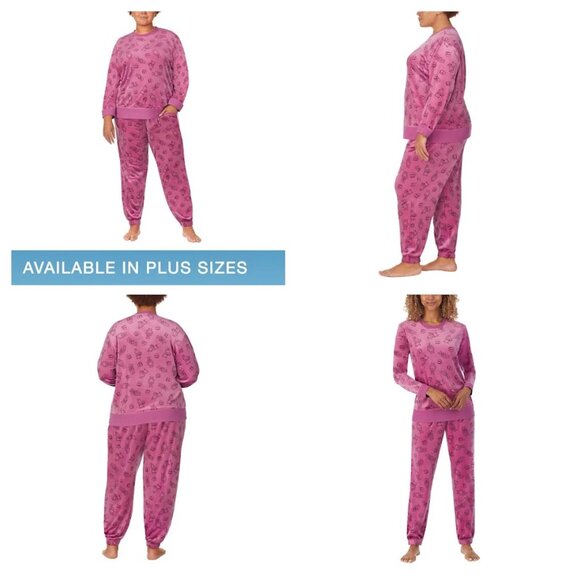 Character Ladies' Fleece 2-piece Pajamas - Picture 1 of 6